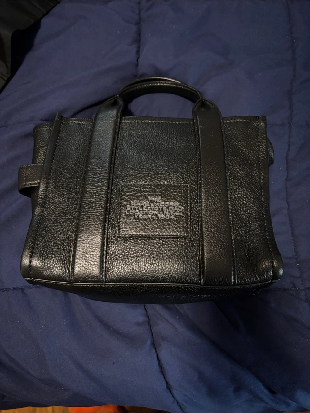 Marc Jacobs  The Tote Bag  Small  Leather Satchel - Picture 3 of 5